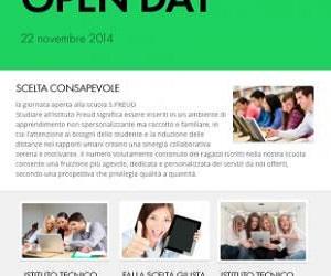 OPEN DAY ISTITUTO S. FREUD - 22nd NOVEMBER 2014 - WE'LL BE WAITING FOR YOU!