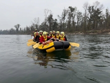 USCITA DIDATTICA RAFTING NEL PARCO DEL TICINO E CORSO DI SOPRAVVIVENZA