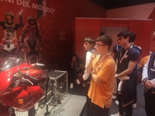 USCITA DIDATTICA - VISITA ALLA STORICA FABBRICA DUCATI DI BORGO PANIGALE (BO) CON LABORATORIO DI FISICA APPLICATO ALLA MOTO.