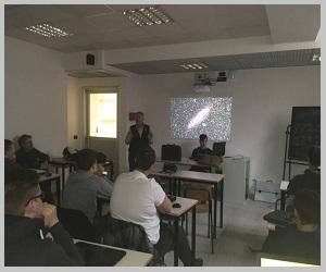 "Conferenza di Astronomia" - classi 1 A e 1 B Informatica - Istituto Paritario S. Freud